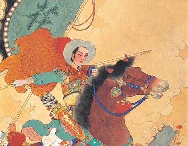 Lukisan Mulan di Medan Perang (sumber: today.line.me)