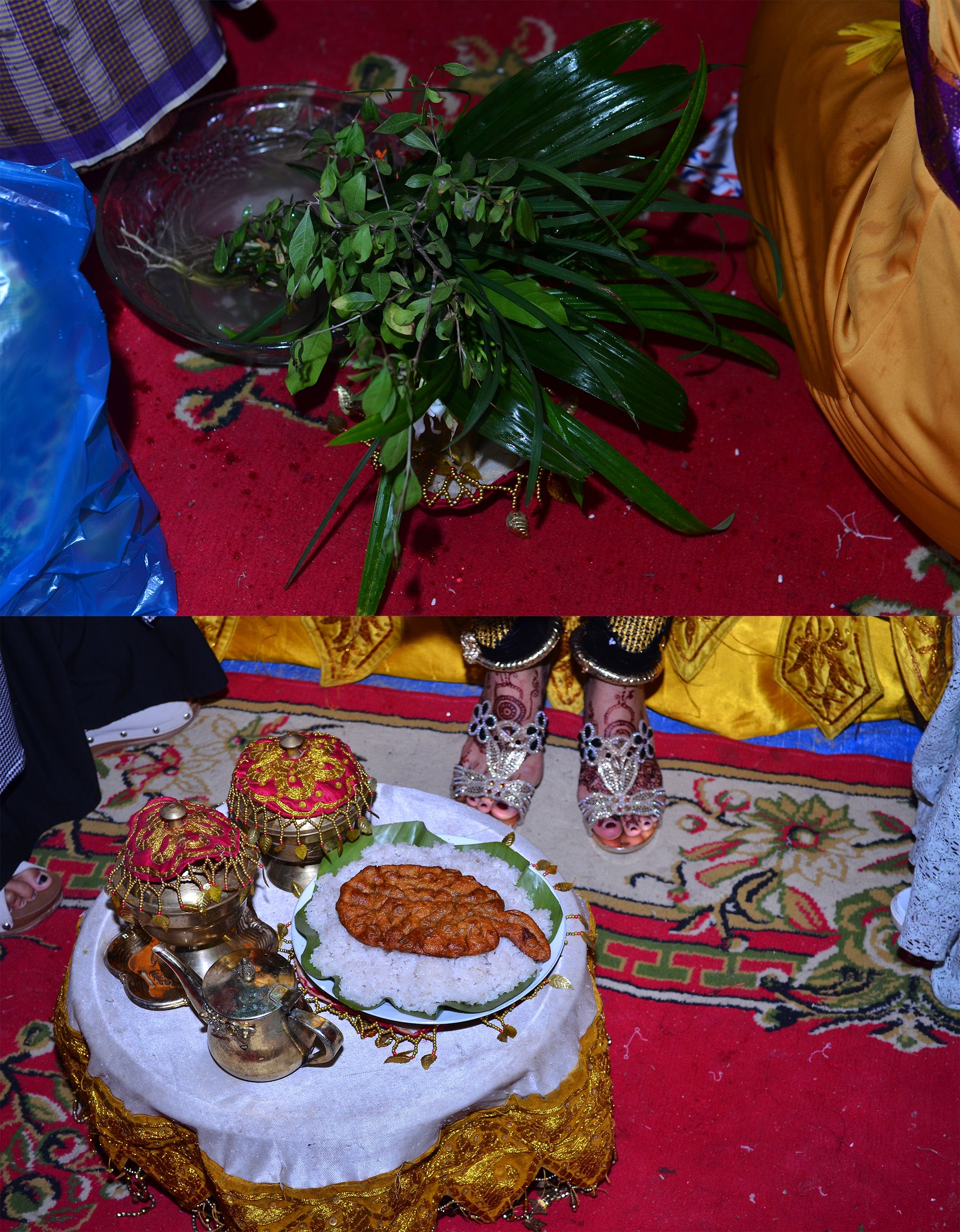 Peralatan Peusijuk Saat Tueng Dara Baro/ngunduh mantu (Koleksi Pribadi)