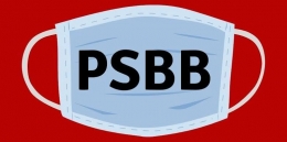 Ilustrasi PSBB | Sumber gambar : hype.grid.id