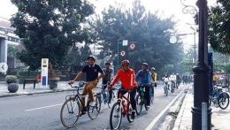 Pesepeda di Bandung (foto:Boseh Bike)