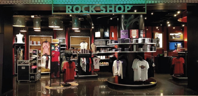 Rock Shop- Resort World Sentosa. Sumber: www.rwsentosa.com