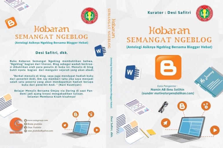 Buku Kobaran Semangat Ngeblog di PGRI