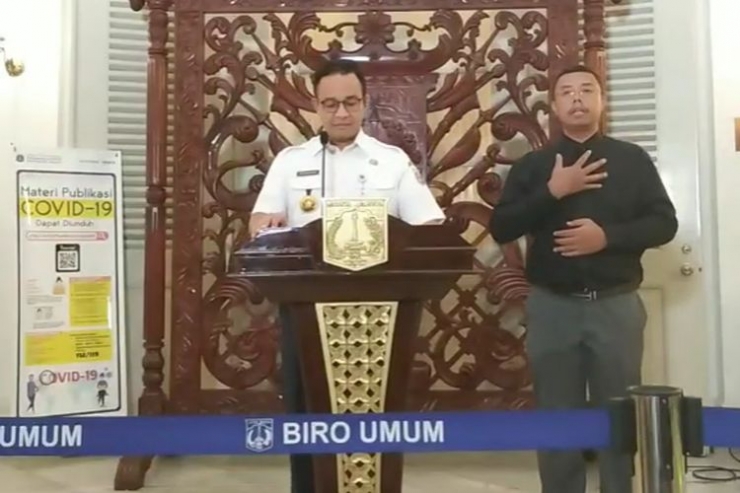 Gubernur DKI Jakarta, Anies Baswedan (kompas.com)
