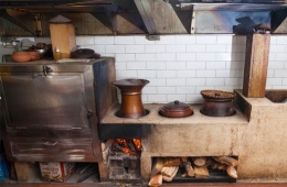 Ilustrasi kenampakan dari perpaduan antara dapur tradisional dengan modern | passionmedia.co.id