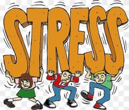 Ilustrasi stres yang mengganggu (Foto: pngwing.com)