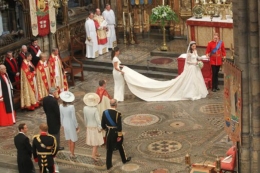 Pernikahan pangeran William & Catherin ( westminster-abbey.org )