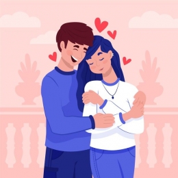 couple love concept (Sumber: freepik.com)