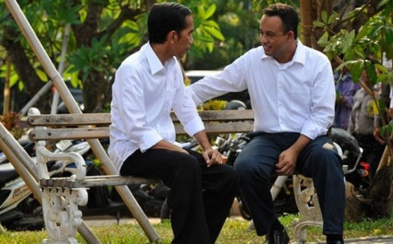 Anies dan Jokowi. Sumber: kumparan.com