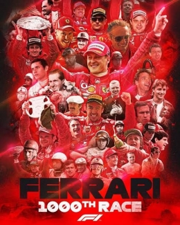 Para Juara Formula 1 dengan Ferrari (Koleksi Pribadi-Olahan berbagai sumber)