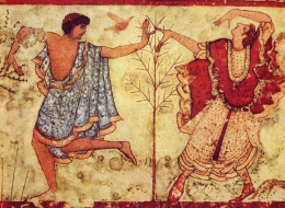 Greek and Etruscan art painting, (sumber: quora.com/What-is-the-difference-between-ancient-history-and-world-history)