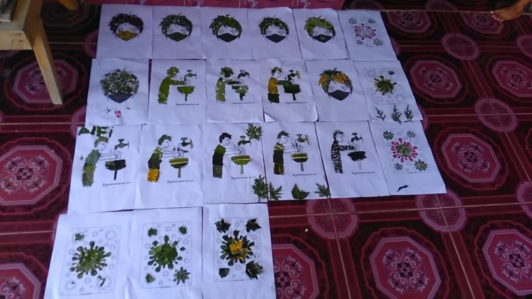 21 Contoh Gambar Kolase Bunga Dari  Kertas  Populer  21 Contoh Gambar Kolase Bunga Dari  Kertas  Populer