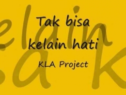 Tak bisa ke lain hati, Kla Project (sumber: youtube)