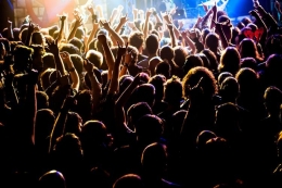 Ilustrasi konser (Gambar: Shutterstock via Kompas.com)