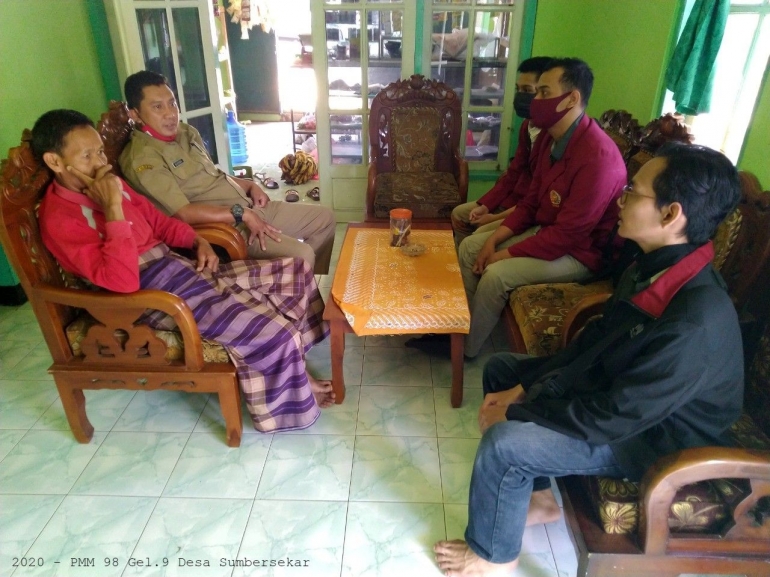 Koordinasi Bersama Kepala Dusun Krajan dan Ketua Kelompok Tani