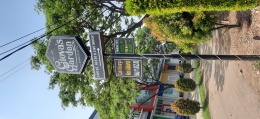 Papan reklame Giova's Garden di Jl. Siliwangi No.3, Cijujung, Kec. Sukaraja, Bogor, dekat dengan Perumahan Kostrad Cijujung Permai. Image kolpri