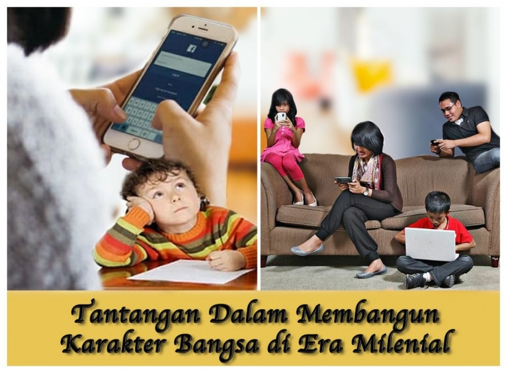 Tantangan dalam Membangun Karakter Bangsa di Era Milenial (dokpri)