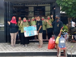 BSSM melaksanakan World Clean Up Day bersama IIKP Purwokerto. | Dokpri