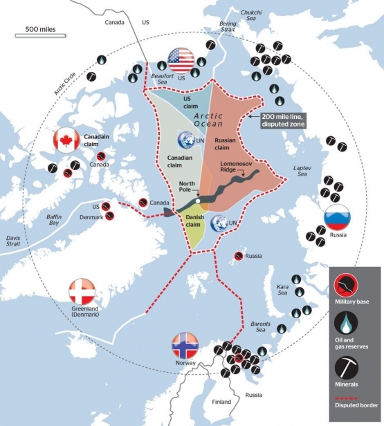 Potensi Minyak dan Pertambangan di Kawasan Arktik (source : https://limacharlienews.com)