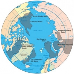 Cadangan Minyak Arktik (Source : geology.com)