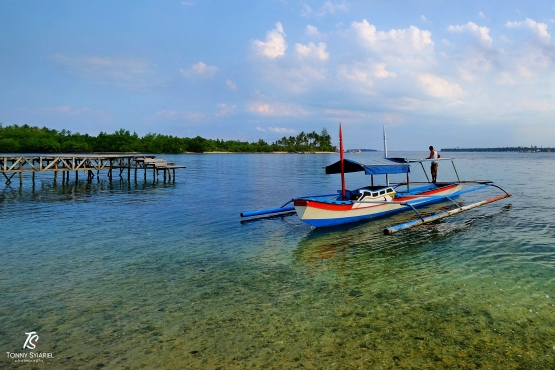 Pemandangan khas di Tobelo. Sumber: koleksi pribadi