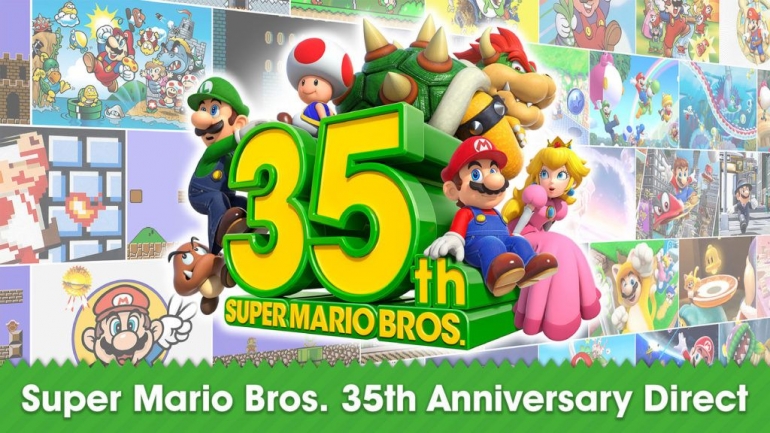 Super Mario Bros ulang tahun ke-35 (mainmain.id)