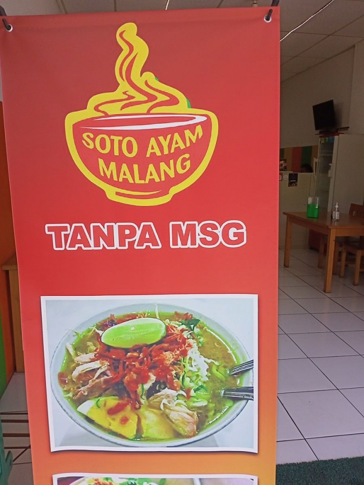 Ilustrasi banner Restoran Soto Ayam Malang tanpa MSG (dokumen pribadi)