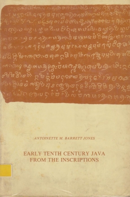 Buku Early Tenth Century from the Inscriptions (koleksi pribadi)