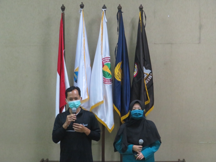 Pembukaan oleh Tim Adiwiyata SMA Negeri 3 Malang dan Mahasiswa Universitas Islam Malang (dokpri)