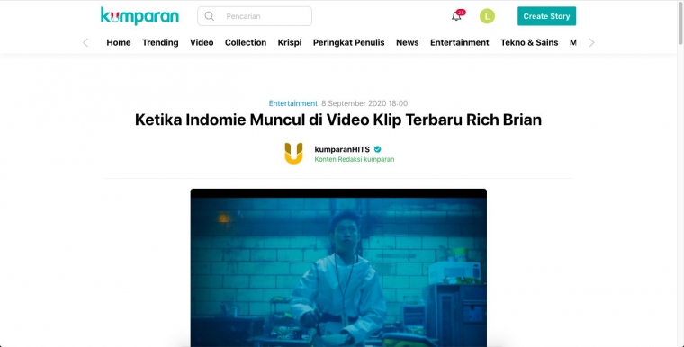 Contoh Judul yang jelas dan akurat. (kumparan.com)
