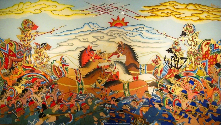 Pertempuran Arjuna dan Karna | wallpapercave.com
