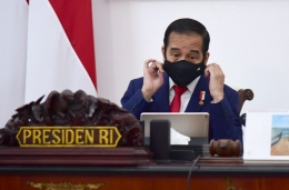 Pak Jokowi sebagai Presiden RI | Foto via biro pers kepresidenan