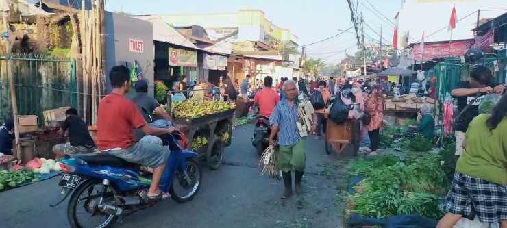 Pasar Cengkareng Pagi Hari (dokpri)