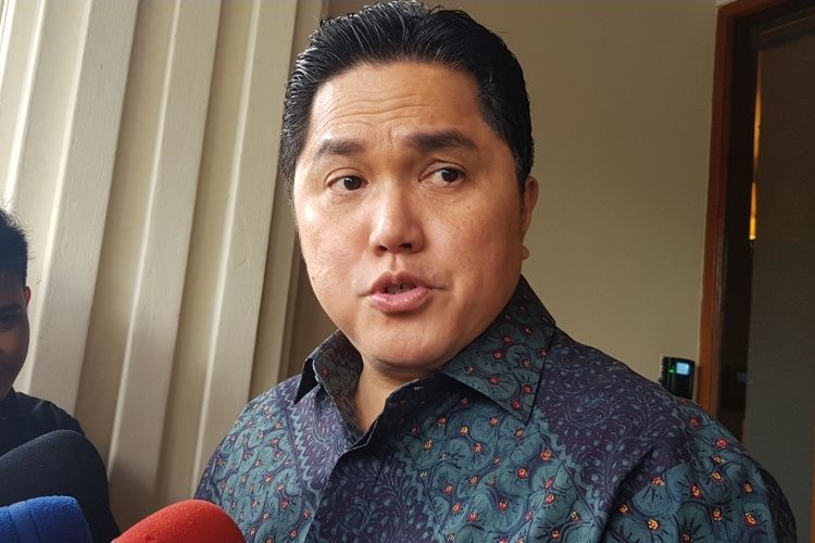 Erick Thohir. foto : KOMPAS.com/Deti Mega Purnamasari