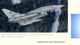 Deskripsi : Eurofigter Typoon yang diminati Indonesia I Sumber Foto : eurofighter