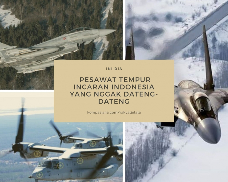 Deskripsi : Inceran Pesawat Tempur Indonesia I Sumber Foto : olah digital pixabay-eurofighter-boeing