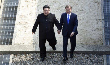 Korea Summit Press Pool via AP (republika.co.id)