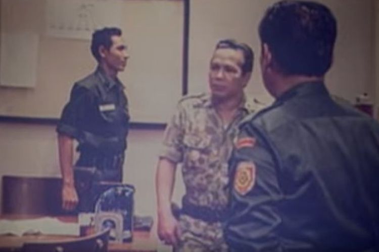 Salah satu adegan film G 30S PKI. Foto tangkapan layar youtube yang dipublikasikan Kompas.com