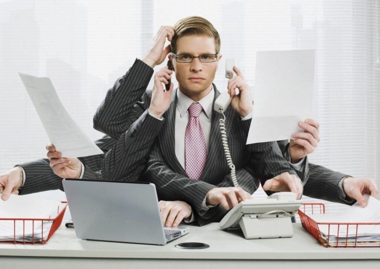 ilustrasi workaholic (cari-kos.com)