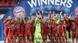 Munchen juara Piala Super Eropa 2020 (sumber:tribunnews.com)