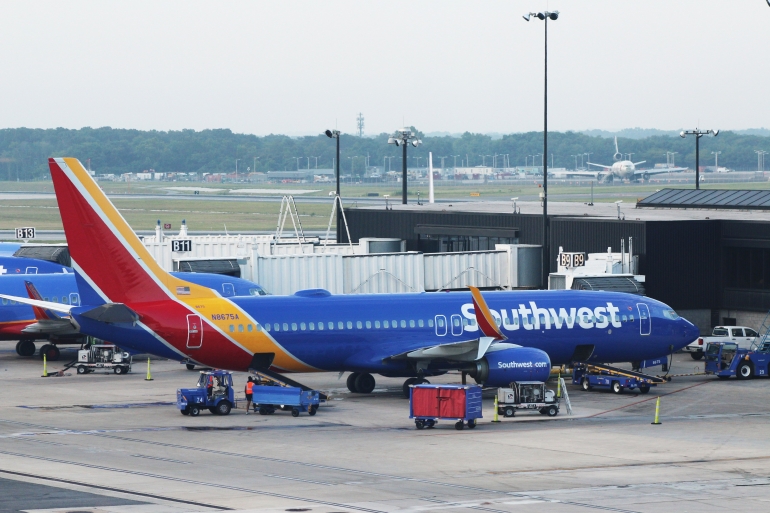 Southwest di bandara Baltimore-AS. Sumber: Colton Henline/ wikimedia