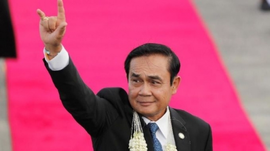 Perdana Menteri Thailand, Prayuth Chan-ocha yang dituntut mundur oleh massa demonstran pro Demokrasi/reformasi. Sumber: Detik