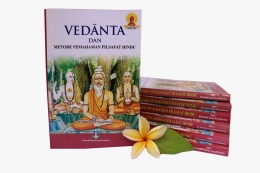 Buku Vedanta & Metode Pemahaman Filsafat Hindu, Buku Utama Pembelajaran Filsafat Hindu di Indonesia (Dok. pribadi)