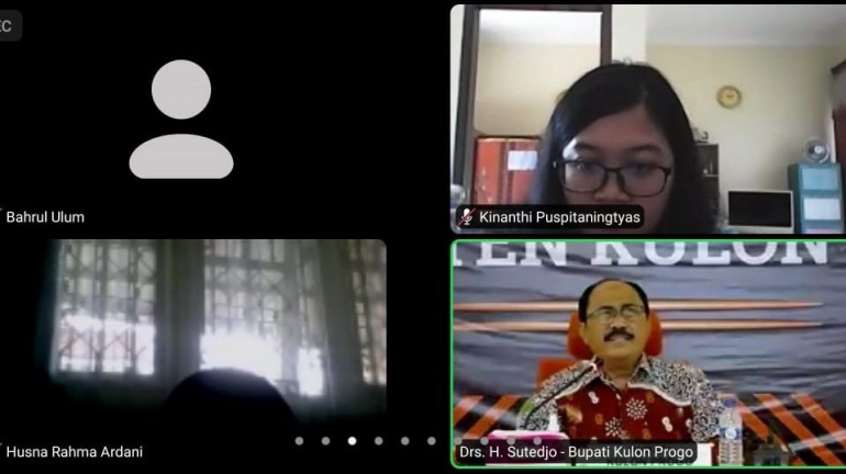 Zoom meeting netralitas ASN dalam Pilkada (Dokpri)