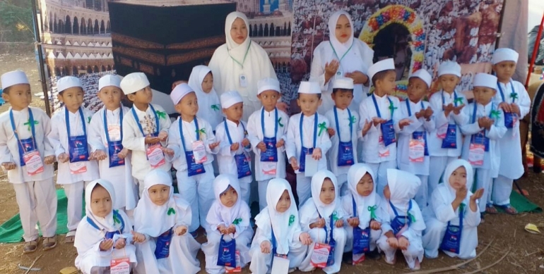 Manasik Haji Muda PAUD Melati (dokpri, November 2019)