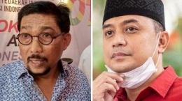 Sumber: Dua calon walikota Surabaya, Machfud Arifin dan Eri Cahyadi, CNN Indonesia/Farid dan Screenshot via Instagram @eriarmudjiofficial