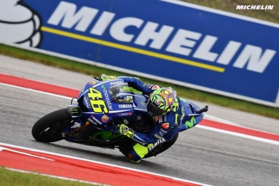 Rossi di MotoGP dengan YZR-M1 (michelinmotorsport.com)