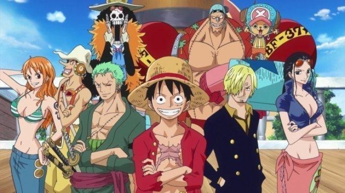 One Piece, salah satu anime/manga yang memiliki basis penggemar cukup besar di Indonesia. (gambar ilustrasi: akibapress via tribunnews.com)