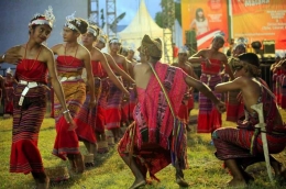 Tarian Bidu dalam Festival Malaka 2019. (Foto: Ramahtraveler.com).