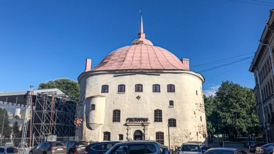 Round Tower of Vyborg. (Foto pribadi, 2020) 