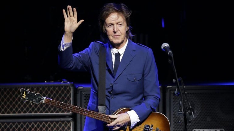 Paul McCartney salah satu orang kidal ternama. Photo: AP